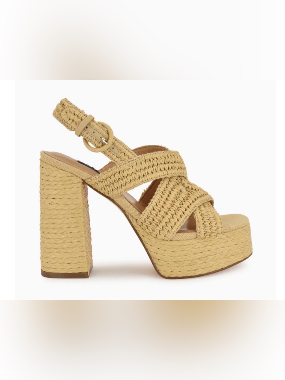 NIB Nine West Vanity Platform Sandals, Sz 9